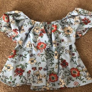 off the shoulder top size large